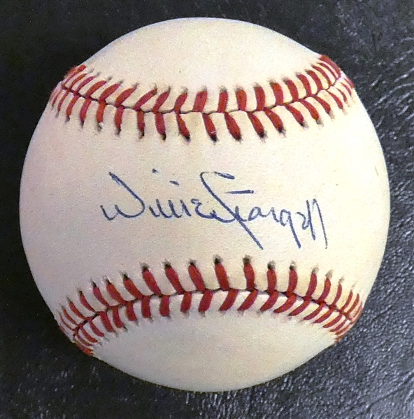 Willie Stargell Autographed Baseball