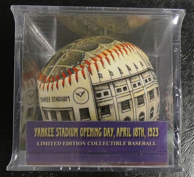 Yankee Stadium Opening Day 1923 Commemorative Baseball