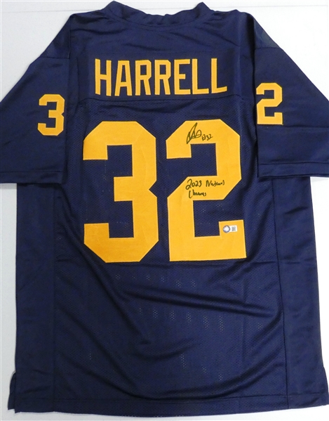 Jaylen Harrell Autographed Custom Jersey