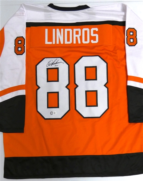 Eric Lindros Autographed Custom Jersey