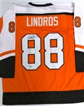 Eric Lindros Autographed Custom Jersey