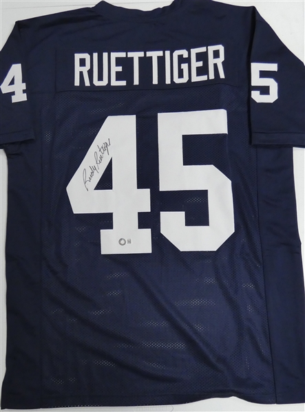 Rudy Ruettiger Autographed Custom Jersey