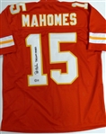Pat Mahomes, Sr. Autographed Custom Jersey