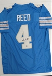 D.J. Reed Autographed Custom Jersey