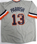 Lance Parrish Autographed Custom Jersey