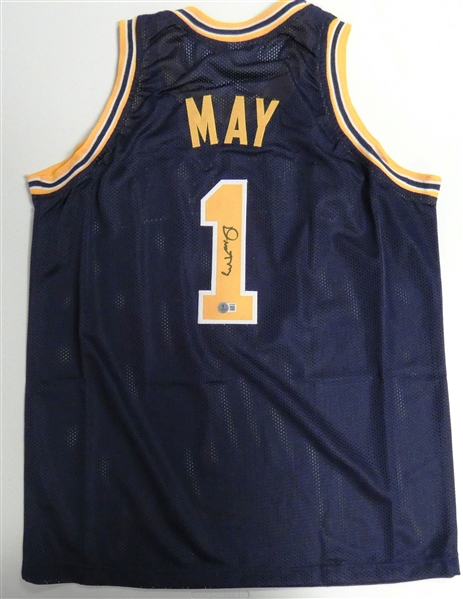 Dusty May Autographed Custom Jersey