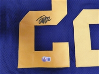 Justice Haynes Autographed Custom Jersey