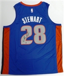 Isaiah Stewart Autographed Pistons Nike Jersey