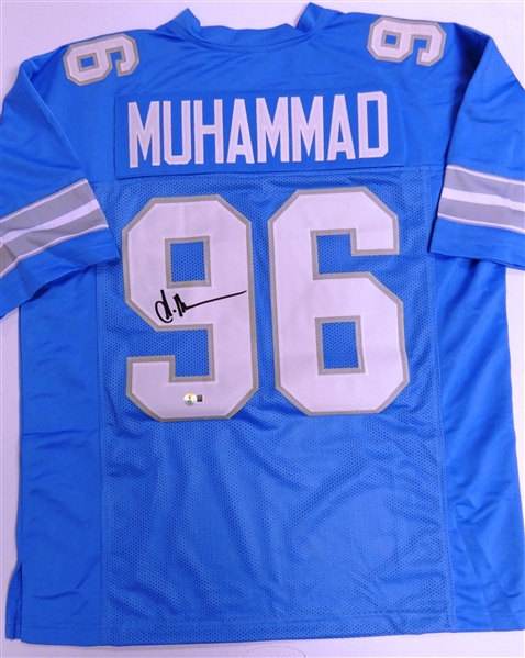 Al-Quadin Muhammad Autographed Custom Jersey