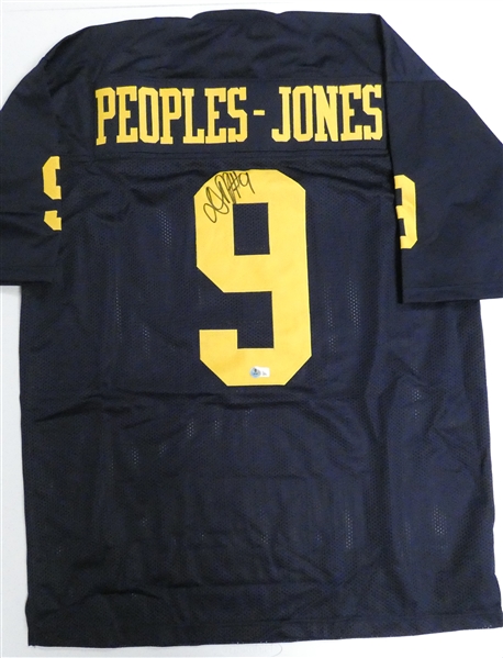 Donovan Peoples-Jones Autographed Custom Jersey