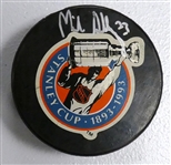 Mike Sillinger Autographed 1993 Puck
