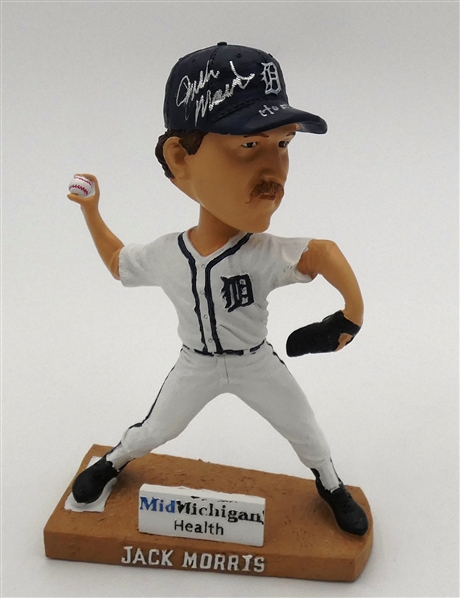 Jack Morris Autographed Bobblehead