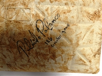 Placido Polanco Autographed Game Used Base
