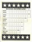 1980s Boxing Scorecard