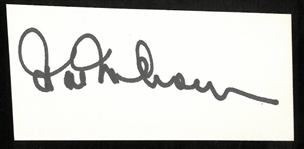 Hal Newhouser Autographed Cut Signature