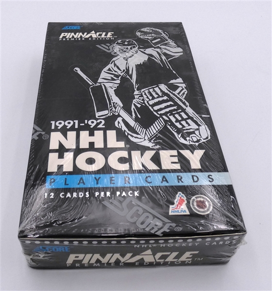 1991-92 Pinnacle Hockey Wax Box