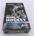 1991-92 Pinnacle Hockey Wax Box