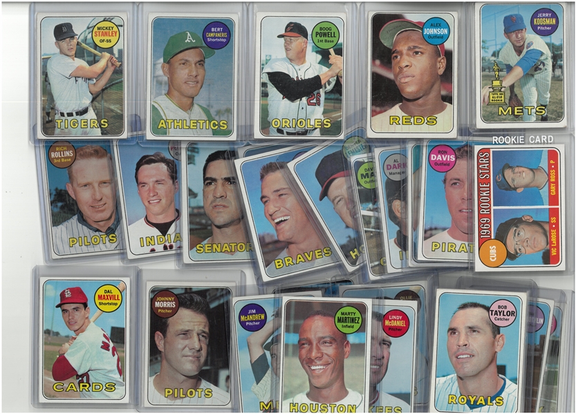1969 Topps Baseball Lot