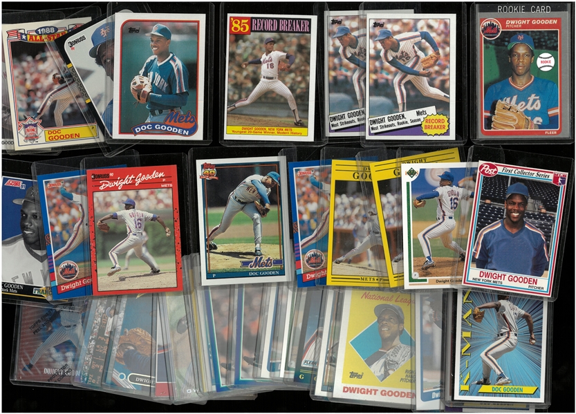 Dwight Gooden Card Lot