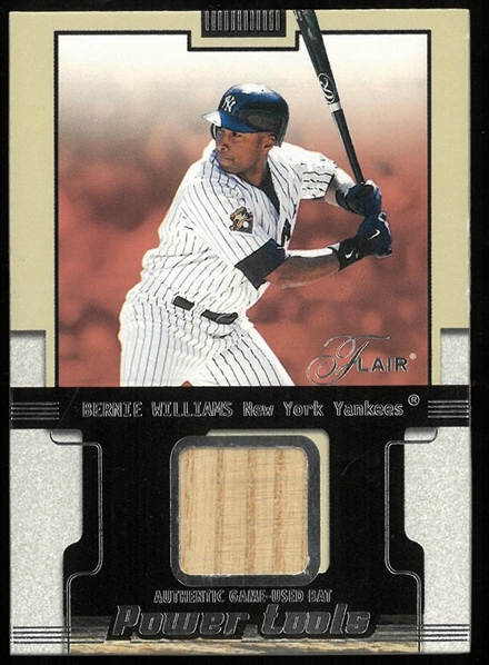 Bernie Williams 2002 Flair Power Tools