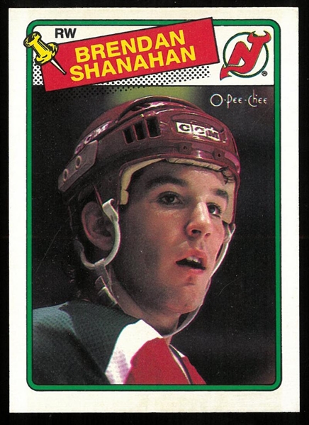Brendan Shanahan 1988-89 O-Pee-Chee Rookie Card