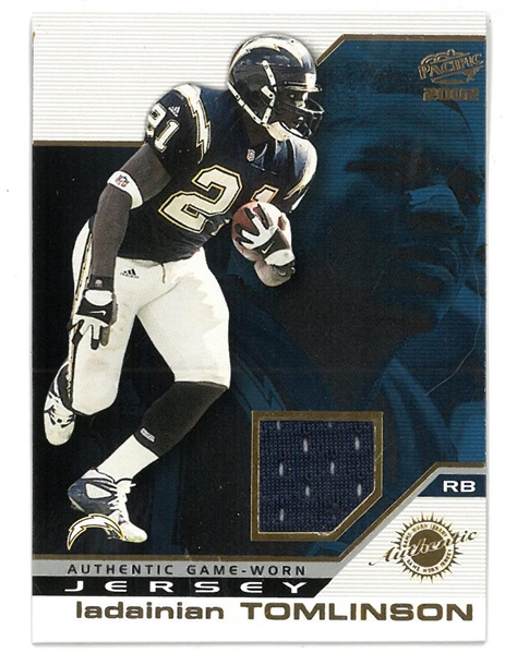 Ladainian Tomlinson 2002 Pacific Game Worn Jersey