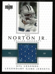 Ken Norton, Jr. 2001 Upper Deck Legends Game Jersey