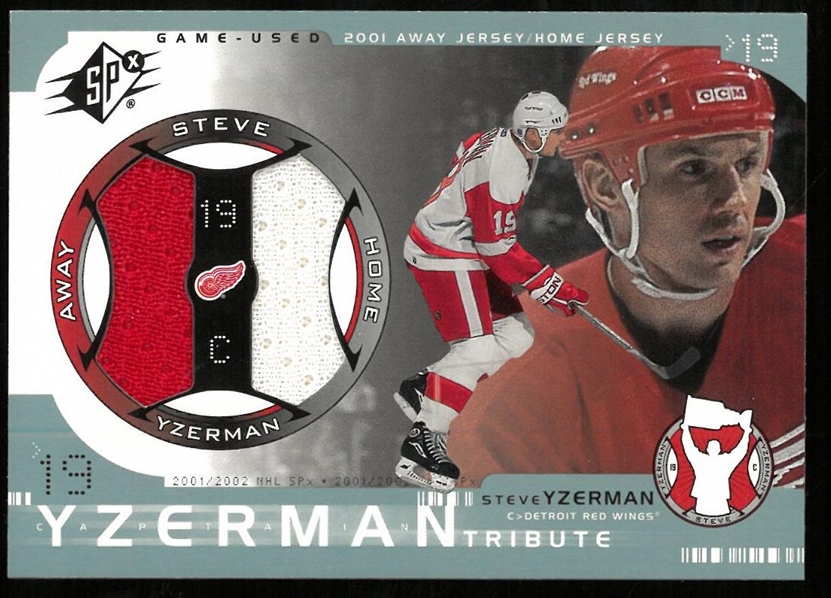 Steve Yzerman 2001-02 Upper Deck SPx Tribute