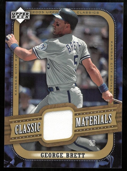 George Brett 2005 Upper Deck Classic Materials