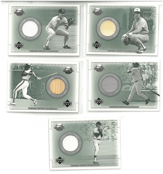 2002 Upper Deck Sweet Spot Classic Lot