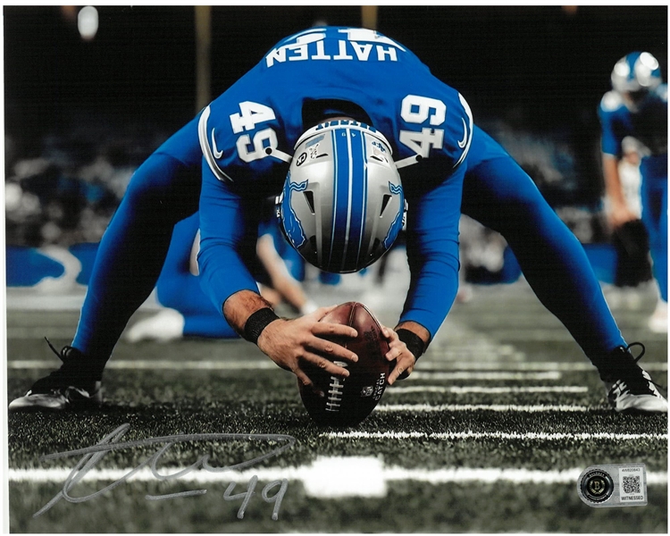 Hogan Hatten Autographed 8x10