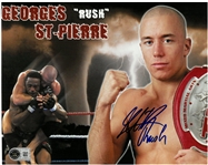 Georges St.-Pierre Autographed 8x10