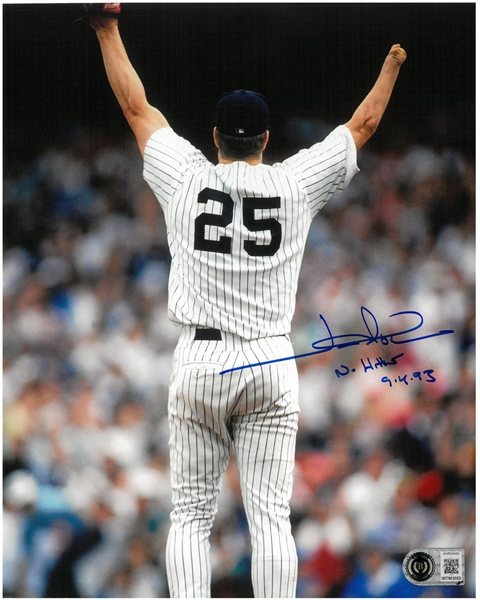Jim Abbott Autographed 8x10