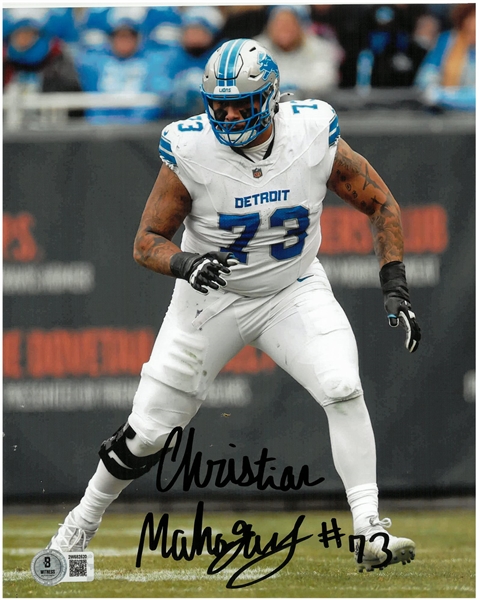 Christian Mahogany Autographed 8x10