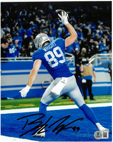 Brock Wright Autographed 8x10
