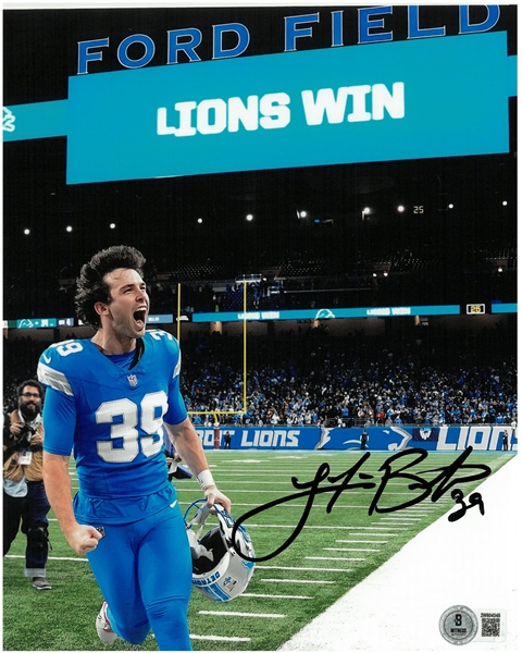Jake Bates Autographed 8x10