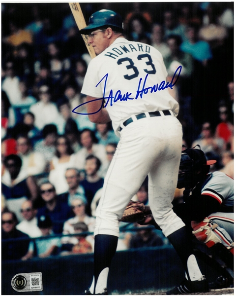 Frank Howard Autographed 8x10