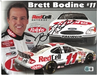 Brett Bodine Autographed 8x10