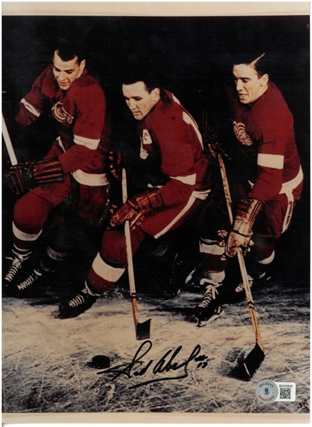 Sid Abel Autographed 8x11