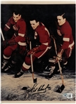 Sid Abel Autographed 8x11