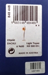 Swarovski Crystal Dacali Light Topaz