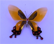 Swarovski Crystal Yellow Butterfly