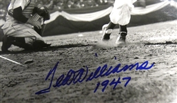 Ted Williams Autographed Framed 16x20 - 1947 Opening Day