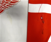 Ivan Boldirev Game Worn 1984/85 Red Wings White Jersey
