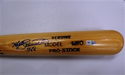 Mike Schmidt Autographed Bat w/ HRs