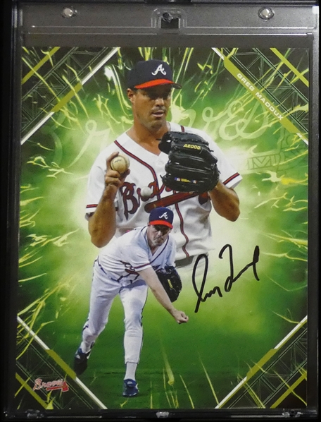 Greg Maddux Autographed 2025 Emanate 8x10 /99
