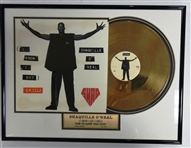 Shaquille ONeal Framed Gold Record