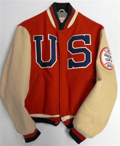 1931 US Baseball Tour of Japan Mitchell & Ness Jacket