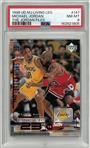 1998 UD Michael Jordan Kobe Bryant PSA 8 Upper Deck Living Legend