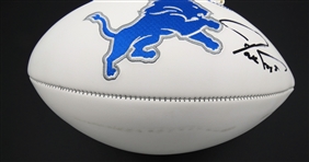 Jack Fox Autographed Detroit Lions Football